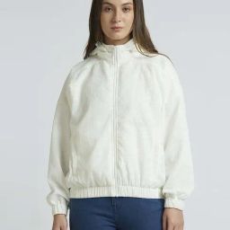 Pepe Jeans White Self Pattern Jacket-picture-40