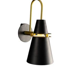 Whispering Homes Skingk Industrial Loft Gold and Black Wall Sconce-image-69