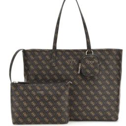 Guess Brown Women Tote Bag-18