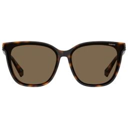 Polaroid Brown Square Sunglasses for Women-image-16