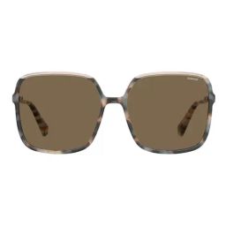 Polaroid Beige Square Sunglasses for Women-picture-47