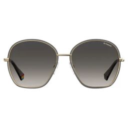 Polaroid Gold Square Sunglasses for Women-image-22