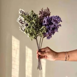 Mason Home Lilac Foam Artificial Flowers-image-98
