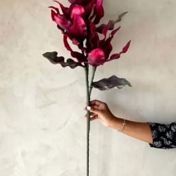 Mason Home Dark Pink & Purple Foam Artificial Flowers-image-28