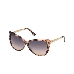 Tom Ford Women UV Protected Cateye Sunglasses FT0512 59 55B-image-25