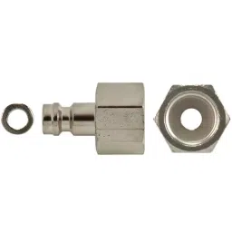 RS PRO Brass Female Pneumatic Quick Connect Coupling G 3/8 Female Threaded, 6671853-image-19
