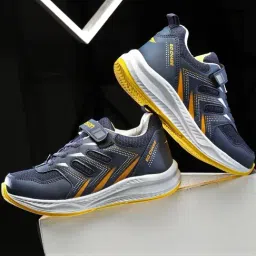 Asian Kids Navy Running Shoes-image-25