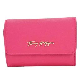 TOMMY HILFIGER Bright Cerise Pink Tri-Fold Wallet-picture-22