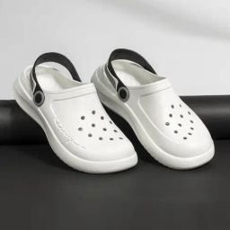 Red Tape Women's Sunnies White Back Strap Clogs-40