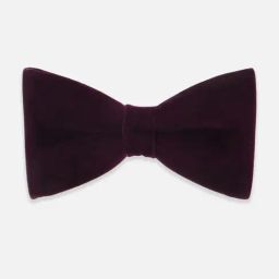 Peter England Maroon Solid Bow Tie-picture-48