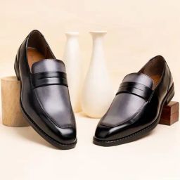 Louis Stitch Men's Grey Formal Loafers-image-90