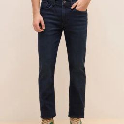 Iconic Blue Slim fit Solid Jeans-image-91
