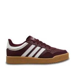 Adidas Men's HOOPS 4.0 IKD Burgundy Basketball Shoes-picture-7