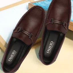 FAUSTO Men Lightweight Horsebit Loafers-image-72