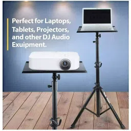 Audiovan Black Projector FloorTripod Stand & Speaker Tripod Stand 11*15.6 inch image 3