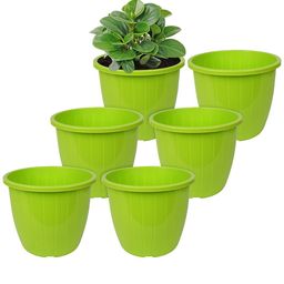 Kuber Industries Green Textured Planter-41