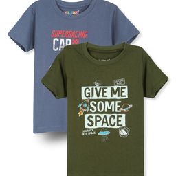 RASPY Boys 2 Printed Pure Cotton T-shirt-image-14