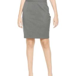 Solly by Allen Solly Grey Mini Skirt-image-95