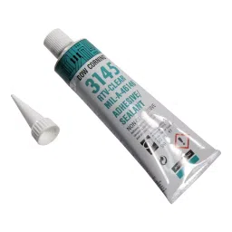 DOW Rtv Silicone, Clear, Tube, 90Ml, 3145 90ML-28
