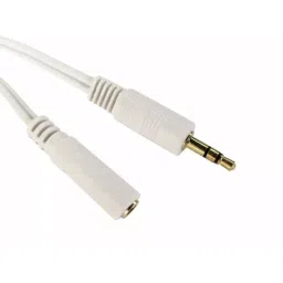 RS PRO Male 3.5 mm Stereo Jack to Female 3.5 mm Stereo Jack Aux Cable White 5 m, 1924425-image-84