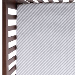 Abracadabra 100% Cotton Fitted Crib Sheet - Grey-14