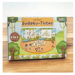 TodFod Natkhat Sudoku with Tic-Tac 2 in 1 Board game - Multicolor-13