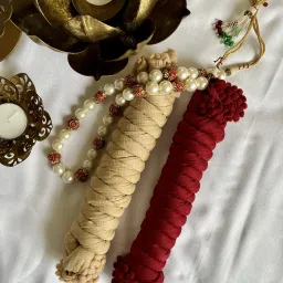 Chiffon Solid Beige, Maroon Women Dupatta-image-68