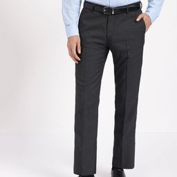 Arrow Men Autoflex Dobby Textured Tailored Fit Formal Trousers-image-44