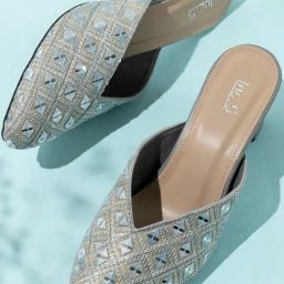 Inc.5 Women's Grey Mule Shoes-image-51