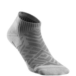 Quechua by Decathlon Grey Blend Printed Socks Pack of 2 ( UK 2.5-5 EU35-38 ) image 3