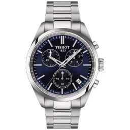 TISSOT T1504171104100 T-Classic PR 100 Chronograph Watch for Men-17