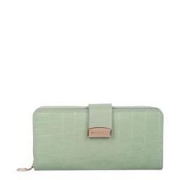 Lino Perros Green Synthetic Textured Bi-Fold Wallet-image-27