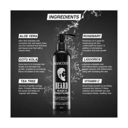 Mancode 2 in 1 Beard Wash and conditioner - 200 ml image 5