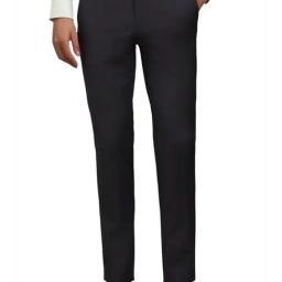 Louis Philippe Grey Regular Fit Trousers-image-34