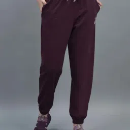 Dollar Maroon Cotton Logo Work Joggers-picture-48