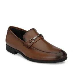 San Frissco Men's Barney Tan Loafers-picture-7