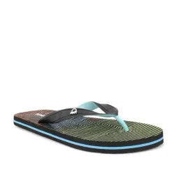 United Colors of Benetton Men's Black & Green Flip Flops-picture-49