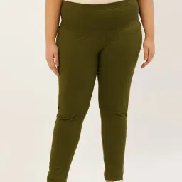 theRebelinme Green High Rise Pants-picture-18