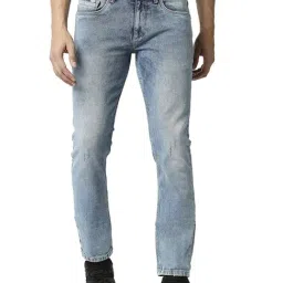 Basics Blue Super Skinny Fit Jeans-image-91