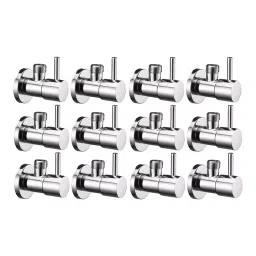 Fastgear Turbo Angle Valve Stainless Steel Chrome Finish Silver, FG2462 (Pack of 12)-image-21