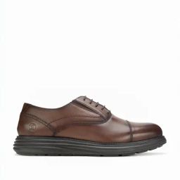 Thomas Crick Men's Teak Wood Oxford Shoes-image-86