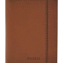 Fossil Liam Brown Small Leather Bi-Fold Wallet-image-71