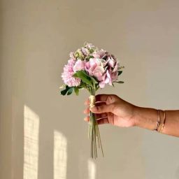 Mason Home Mauve Foam Artificial Flowers-image-15
