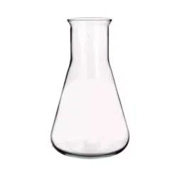 ABGIL Conical Flask Erlenmeyer Wide Mouth Graduated Type 1 L Transparent Borosilicate Glass, FCWM-T-322-04 image 1