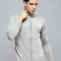 Cloak & Decker by Monte Carlo Dark Grey Regular Fit Pullover-picture-26