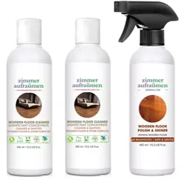Zimmer Aufraumen 900+450 ml Wooden Floor Polish Spray + Wood Floor Cleaner-image-57