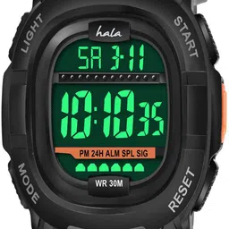 Hala Men Solid Square Tang Regular Digital Watch-1050 image 2