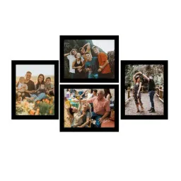 eCraftIndia Memory Wall Collage Photo Frame - Set of 4 Photo Frames for 4 Photos of 8'x10' image 3