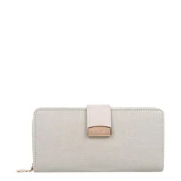 Lino Perros Grey Synthetic Textured Bi-Fold Wallet-image-31