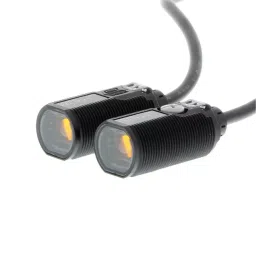 Omron E3FA Cylindrical Photoelectric Sensor Through-Beam 15 m Sensing Distance NPN, E3FA-TN12 2M OMS-39